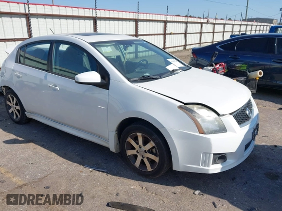 2012 Nissan Sentra SR with VIN 3N1AB6AP1CL743905, listed as a IAAI auction lot 41985790 with Not Provided miles and . Bid and sale history available at DreamBid. Image 1.
