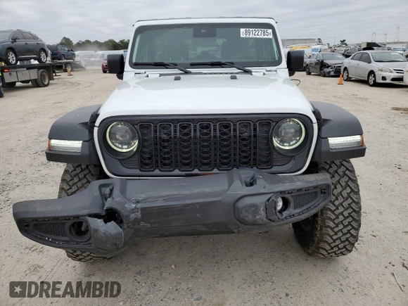 2024 Jeep Wrangler Sport with VIN 1C4PJXDG7RW364535, listed as a Copart auction lot 89122785 with 1,631 mi miles and Salvage Title. Bid and sale history available at DreamBid. Image 5.