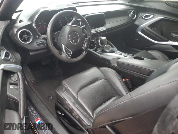 2018 Chevrolet Camaro 2SS with VIN 1G1FH1R73J0114013, listed as a Copart auction lot 54324615 with Not provided miles and Salvage title. Bid and sale history available at DreamBid. Image 8.