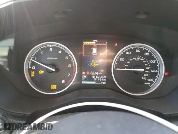 2022 Subaru Forester Premium with VIN JF2SKAEC8NH441607, listed as a Copart auction lot 52651735 with 31,761 mi miles and Salvage title. Bid and sale history available at DreamBid. Image 9.