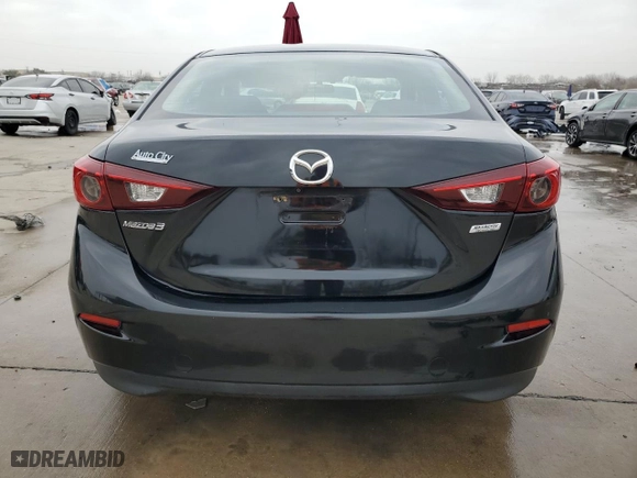 2016 Mazda Mazda3 i Sport with VIN JM1BM1U78G1293791, listed as a Copart auction lot 43399845 with 105,200 mi miles and Salvage Title. Bid and sale history available at carsss.com. Image 6.