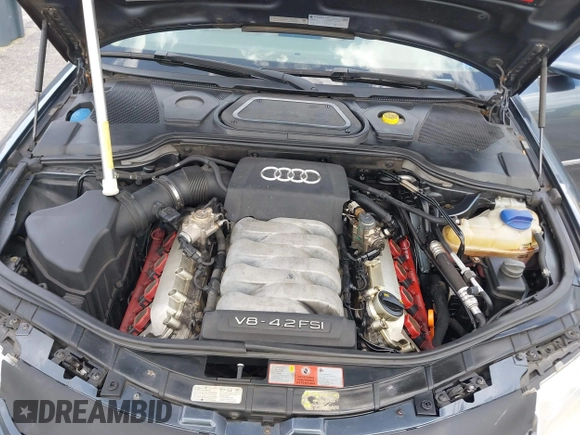 2007 Audi A8 with VIN WAULV44E57N009945, listed as a IAAI auction lot 42400577 with 186,607 mi miles and . Bid and sale history available at DreamBid. Image 10.