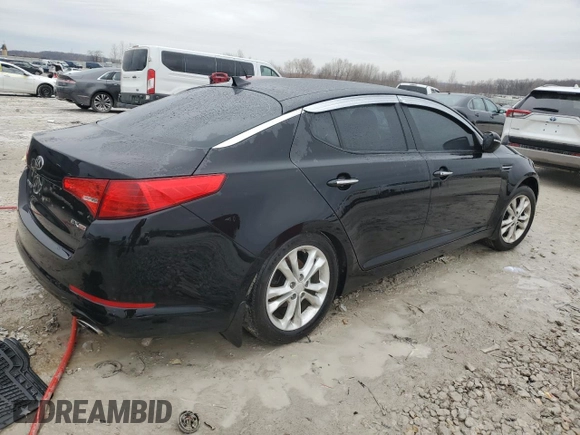 2013 Kia Optima EX with VIN 5XXGN4A71DG241766, listed as a Copart auction lot 47257755 with 56,088 mi miles and Clean Title. Bid and sale history available at carsss.com. Image 3.