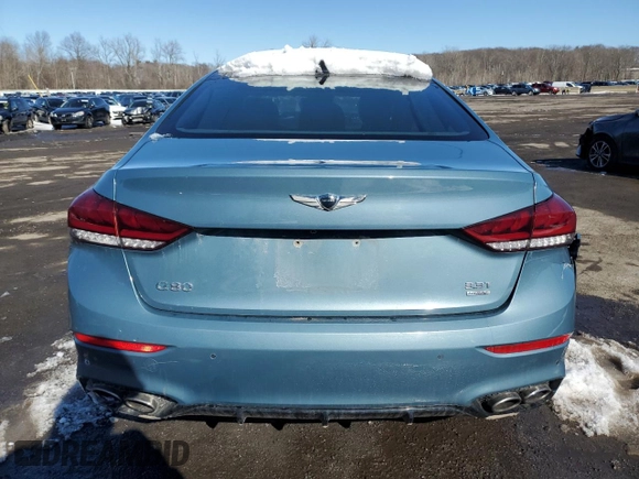 2018 Genesis G80 Sport с VIN KMHGN4JBXJU248625, выставлен на аукционе Copart как лот 46357525 с пробегом 98 407 миль миль и Списание • Salvage title. История ставок и продаж доступна на DreamBid. Изображение 6.