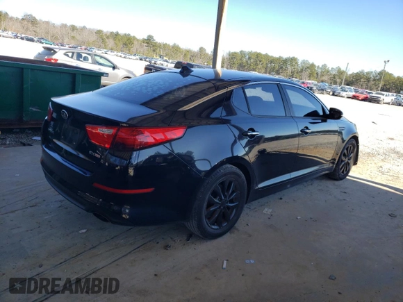 2015 Kia Optima EX with VIN 5XXGN4A72FG444555, listed as a Copart auction lot 88497455 with 176,229 mi miles and Salvage Title. Bid and sale history available at carsss.com. Image 3.