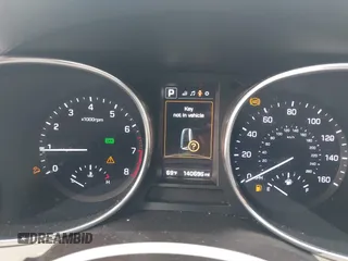 2017 Hyundai Santa Fe Sport 2.0T with VIN 5XYZU4LA9HG406663, listed as a IAAI auction lot 40908199 with 140,696 mi miles. Bid and sale history available at carsss.com. Image 7.