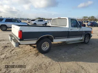 1995 Ford F-150 with VIN 1FTEF15H8SLA73997, listed as a Copart auction lot 44080955 with 189,389 mi miles and Clean Title. Bid and sale history available at carsss.com. Image 3.