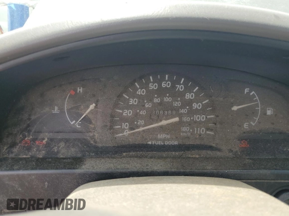 2002 Toyota Tacoma with VIN 5TENL42N82Z034851, listed as a Copart auction lot 56174825 with 206,369 mi miles and Salvage title. Bid and sale history available at DreamBid. Image 9.