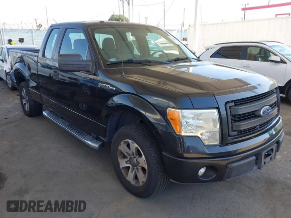 2014 Ford F-150 XL with VIN 1FTEX1CM2EKD81495, listed as a IAAI auction lot 41995506 with 150,500 mi miles and . Bid and sale history available at DreamBid. Image 1.