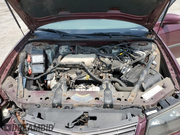 2004 Chevrolet Impala with VIN 2G1WF52E749123135, listed as a Copart auction lot 65401265 with 202,136 mi miles and Salvage title. Bid and sale history available at DreamBid. Image 11.