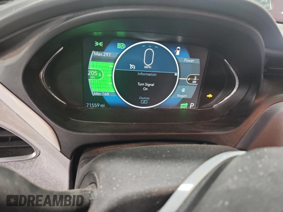 2019 Chevrolet Bolt EV LT z VIN 1G1FY6S05K4105401, wystawiony jako Copart lot #60514365 z przebiegiem 71 559 mil mil oraz Szkoda całkowita • Salvage title. Historia ofert i sprzedaży dostępna na DreamBid. Obrazek 9.