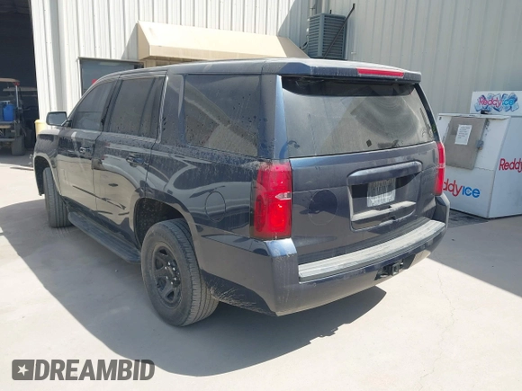 2017 Chevrolet Tahoe Commercial with VIN 1GNLCDEC4HR310570, listed as a IAAI auction lot 42416737 with 92,000 mi miles and . Bid and sale history available at DreamBid. Image 3.
