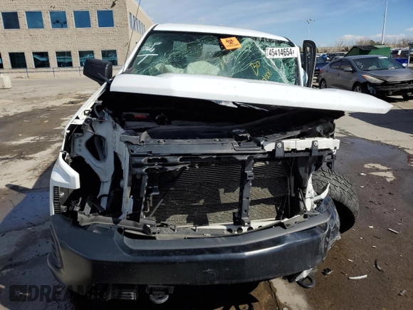 2021 Chevrolet Silverado 1500 Work Truck with VIN 1GCUYAEF5MZ142343, listed as a Copart auction lot 45414654 with Not Provided miles and Salvage Title. Bid and sale history available at DreamBid. Image 5.