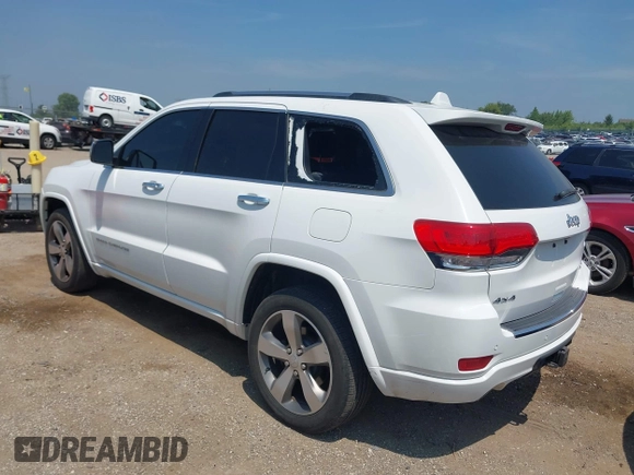 2016 Jeep Grand Cherokee Overland с VIN 1C4RJFCG1GC376439, выставлен на аукционе IAAI как лот 42800492 с пробегом 182 586 миль миль и . История ставок и продаж доступна на DreamBid. Изображение 3.