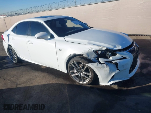 2016 Lexus IS 200t z VIN JTHBA1D25G5010591, wystawiony jako IAAI lot #40905721 z przebiegiem 102 569 mil mil oraz . Historia ofert i sprzedaży dostępna na DreamBid. Obrazek 1.