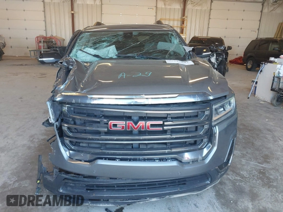 2021 GMC Acadia AT4 with VIN 1GKKNLLS7MZ208472, listed as a IAAI auction lot 42217842 with 70,175 mi miles and . Bid and sale history available at DreamBid. Image 12.