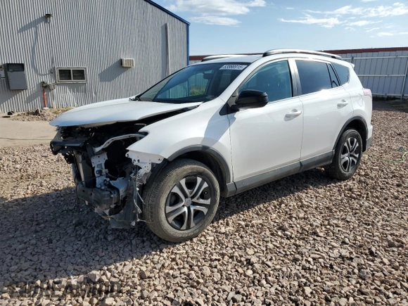2016 Toyota RAV4 LE with VIN 2T3BFREV6GW480566, listed as a Copart auction lot 53866915 with 80,877 mi miles and Salvage Title. Bid and sale history available at DreamBid. Image 1.