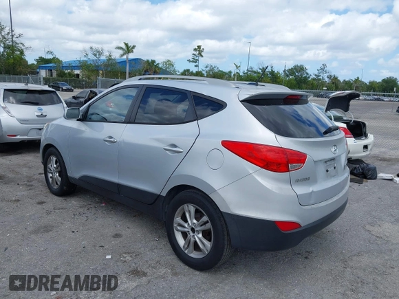 2010 Hyundai Tucson GLS with VIN KM8JU3AC0AU019205, listed as a IAAI auction lot 42157796 with 175,246 mi miles and . Bid and sale history available at DreamBid. Image 3.
