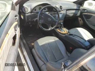 2007 Mercedes-Benz CLK 350 with VIN WDBTJ56H97F205410, listed as a Copart auction lot 57543504 with 86,283 mi miles and Salvage Title. Bid and sale history available at DreamBid. Image 8.