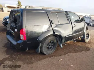 2006 Nissan Pathfinder SE with VIN 5N1AR18U16C668576, listed as a IAAI auction lot 41198025 with 1 mi miles. Bid and sale history available at carsss.com. Image 4.