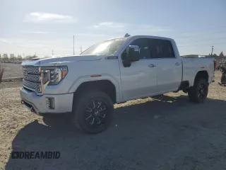 2020 GMC Sierra 3500HD Denali z VIN 1GT49WEY4LF252764, wystawiony jako Copart lot #53167965 z przebiegiem 24 510 mil mil oraz Szkody całkowita. Historia ofert i sprzedaży dostępna na DreamBid. Obrazek 1.