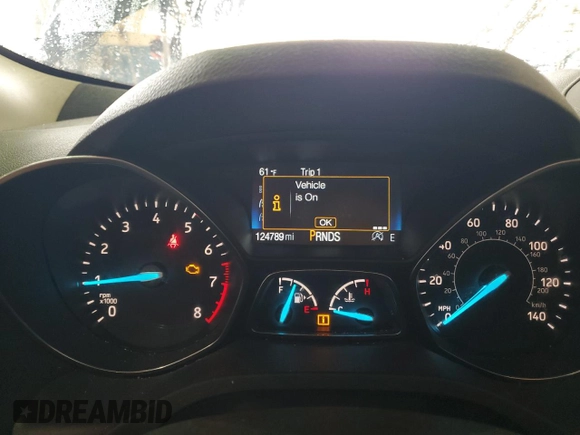 2018 Ford Escape SE with VIN 1FMCU0GD1JUB51879, listed as a Copart auction lot 53895865 with 124,789 mi miles and Clean Title. Bid and sale history available at carsss.com. Image 9.