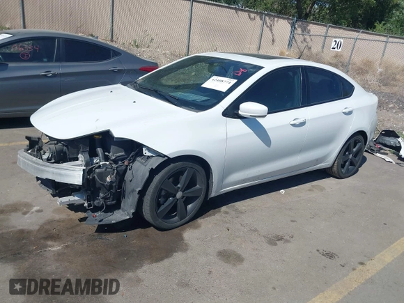 2015 Dodge Dart GT with VIN 1C3CDFEB1FD142698, listed as a IAAI auction lot 42408774 with 72,114 mi miles and . Bid and sale history available at DreamBid. Image 2.