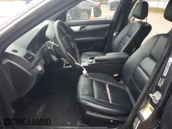 2010 Mercedes-Benz C 300 Sport with VIN WDDGF5EB2AR123709, listed as a Copart auction lot 59733415 with 169,313 mi miles and Salvage title. Bid and sale history available at DreamBid. Image 7.