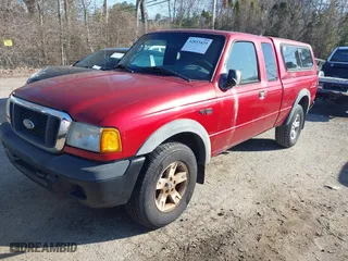 2004 Ford Ranger XL Fleet with VIN 1FTZR45E04PB30477, listed as a IAAI auction lot 42053429 with 217,812 mi miles. Bid and sale history available at carsss.com. Image 2.