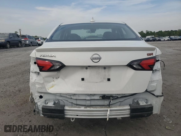 2023 Nissan Versa SR with VIN 3N1CN8FV7PL830359, listed as a Copart auction lot 53956695 with 69,845 mi miles and Salvage title. Bid and sale history available at DreamBid. Image 6.