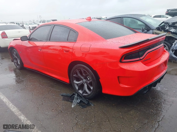 2019 Dodge Charger R/T with VIN 2C3CDXCT1KH598201, listed as a IAAI auction lot 41799280 with 122,878 mi miles. Bid and sale history available at carsss.com. Image 3.