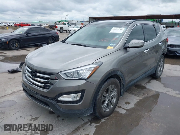 2014 Hyundai Santa Fe with VIN 5XYZU3LB2EG155127, listed as a IAAI auction lot 41864518 with Not provided miles and . Bid and sale history available at DreamBid. Image 19.