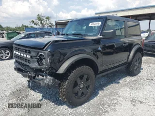 2024 Ford Bronco z VIN 1FMDE1AP7RLB23029, wystawiony jako Copart lot #54862095 z przebiegiem 4 021 mil mil oraz Szkoda całkowita • Salvage title. Historia ofert i sprzedaży dostępna na DreamBid. Obrazek 1.