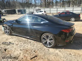 2017 Infiniti Q60 3.0t Premium with VIN JN1EV7EK8HM361560, listed as a Copart auction lot 45396785 with 105,222 mi miles and Salvage Title. Bid and sale history available at carsss.com. Image 2.