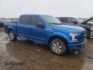 2015 Ford F-150 XL with VIN 1FTEW1CP9FKD16948, listed as a Copart auction lot 39550584 with Not Provided miles and Salvage Title. Bid and sale history available at DreamBid. Image 4.
