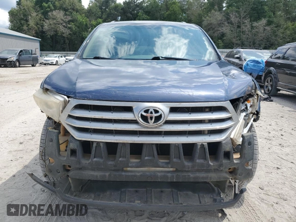 2013 Toyota Highlander with VIN 5TDZA3EH7DS041247, listed as a Copart auction lot 54598755 with 143,619 mi miles and Salvage Title. Bid and sale history available at DreamBid. Image 5.