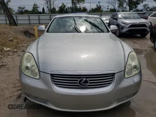 2005 Lexus SC with VIN JTHFN48Y250067072, listed as a Copart auction lot 73648694 with Not Provided miles and Salvage Title. Bid and sale history available at carsss.com. Image 5.