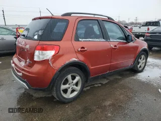 2009 Suzuki SX4 with VIN JS2YB413495103036, listed as a Copart auction lot 45547875 with 135,090 mi miles and Salvage Title. Bid and sale history available at carsss.com. Image 3.