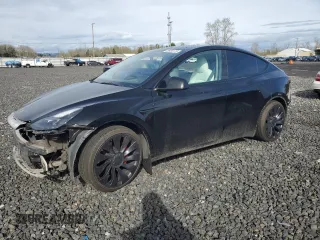2022 Tesla Model Y Performance z VIN 7SAYGDEFXNF326967, wystawiony jako Copart lot #48934175 z przebiegiem 53 167 mil mil oraz Szkoda całkowita • Salvage title. Historia ofert i sprzedaży dostępna na DreamBid. Obrazek 1.