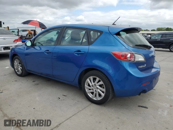 2012 Mazda Mazda3 i Touring with VIN JM1BL1L81C1567887, listed as a Copart auction lot 52646325 with 151,206 mi miles and Salvage Title. Bid and sale history available at carsss.com. Image 2.