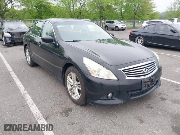 2010 Infiniti G37 x with VIN JN1CV6AR1AM254117, listed as a IAAI auction lot 42196026 with 348,221 mi miles. Bid and sale history available at carsss.com. Image 1.