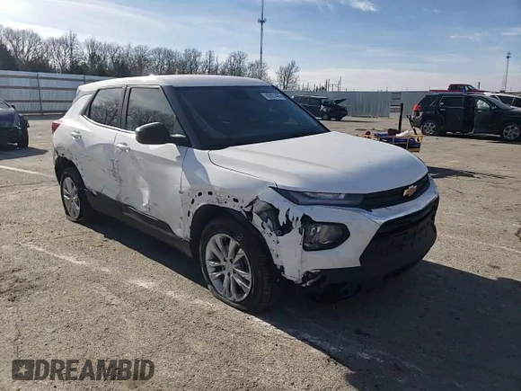 2021 Chevrolet TrailBlazer LS with VIN KL79MMS23MB180678, listed as a Copart auction lot 42801485 with 64,548 mi miles and Salvage Title. Bid and sale history available at carsss.com. Image 12.