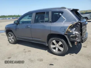 2016 Jeep Compass High Altitude with VIN 1C4NJDEB0GD709177, listed as a Copart auction lot 61248065 with 45,558 mi miles and Salvage title. Bid and sale history available at DreamBid. Image 2.