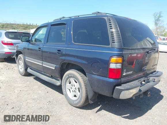 2005 Chevrolet Tahoe LS with VIN 1GNEK13T55J136340, listed as a IAAI auction lot 42153963 with 0 mi miles. Bid and sale history available at carsss.com. Image 3.