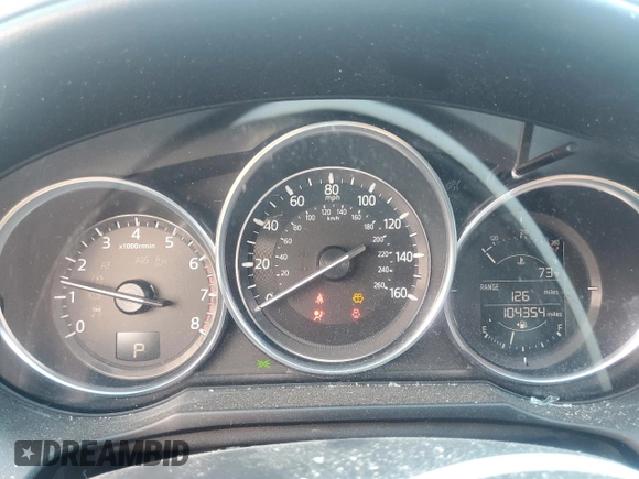 2017 Mazda 6 Sport z VIN JM1GL1U56H1138021, wystawiony jako Copart lot #57586765 z przebiegiem 104 354 mil mil oraz Szkoda całkowita • Salvage title. Historia ofert i sprzedaży dostępna na DreamBid. Obrazek 9.