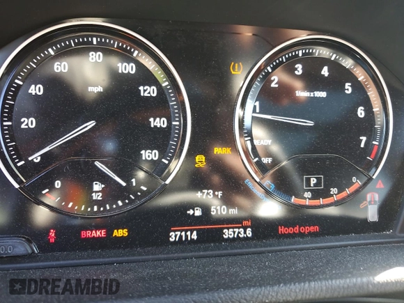 2018 BMW X2 xDrive28i z VIN WBXYJ5C31JEF78489, wystawiony jako Copart lot #56519905 z przebiegiem 37 114 mil mil oraz Szkoda całkowita • Salvage title. Historia ofert i sprzedaży dostępna na DreamBid. Obrazek 9.