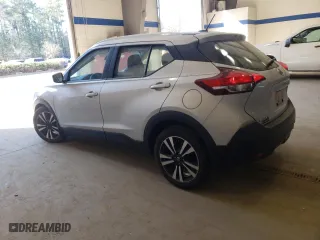 2018 Nissan Kicks SV with VIN 3N1CP5CU9JL525473, listed as a Copart auction lot 47134825 with 89,418 mi miles and Salvage Title. Bid and sale history available at carsss.com. Image 2.