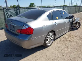 2008 Infiniti M with VIN JNKAY01E88M601828, listed as a IAAI auction lot 41949517 with Not Provided miles and . Bid and sale history available at DreamBid. Image 4.