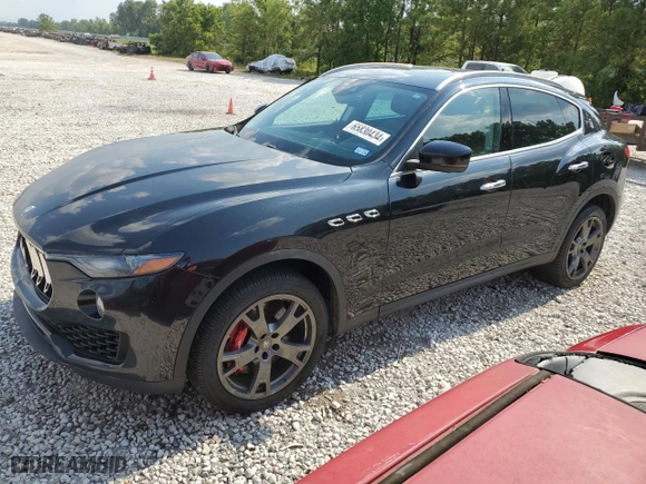 2017 Maserati Levante S with VIN ZN661YUA1HX210858, listed as a Copart auction lot 65830434 with 109660 miles and Salvage Title. Bid and sale history available at carsss.com. Image 1.