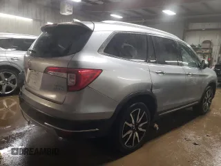 2021 Honda Pilot Elite with VIN 5FNYF6H04MB053008, listed as a Copart auction lot 87802955 with 70,737 mi miles and Salvage Title. Bid and sale history available at carsss.com. Image 3.